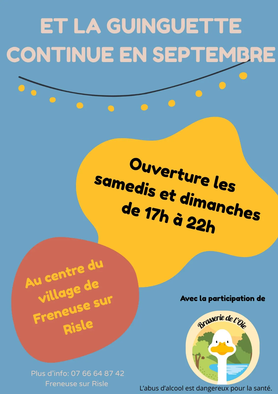Affiche de la guinguette